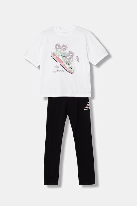 New Balance αθλητικό σετ παιδικό μαύρο YS61H20J