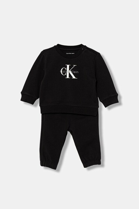 Calvin Klein Jeans dres dziecięcy kolor czarny IN0IN00353