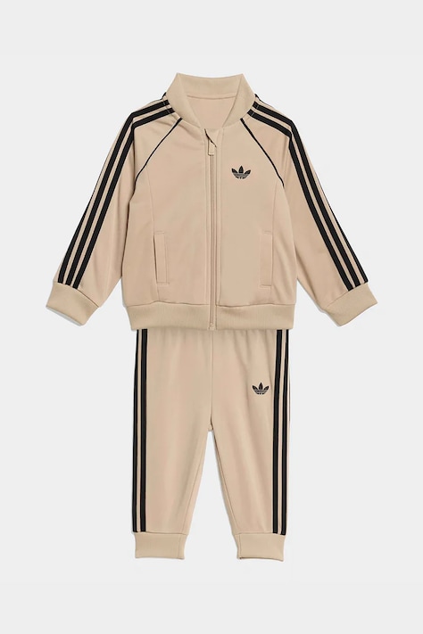 Детски анцуг adidas Originals в бежово KD1026