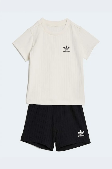Otroški komplet adidas Originals črna barva, KE4984