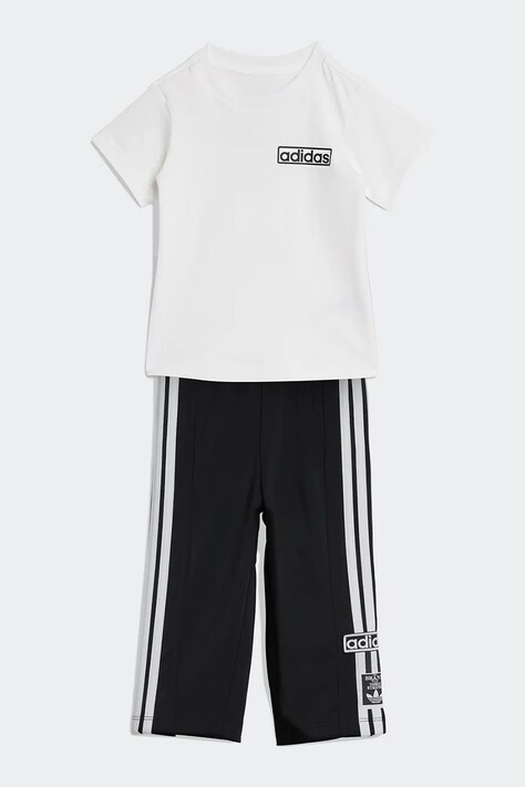 Дитячий бавовняний комплект adidas Originals — SS26-DKK029, чорний — фото 2