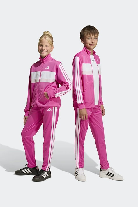 Detská tepláková súprava adidas ružová farba, KS5519