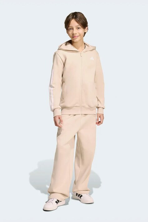 Παιδική φόρμα adidas χρώμα: μπεζ, KC2133