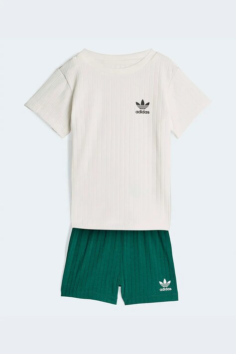 adidas Originals komplet dziecięcy kolor zielony KE4986