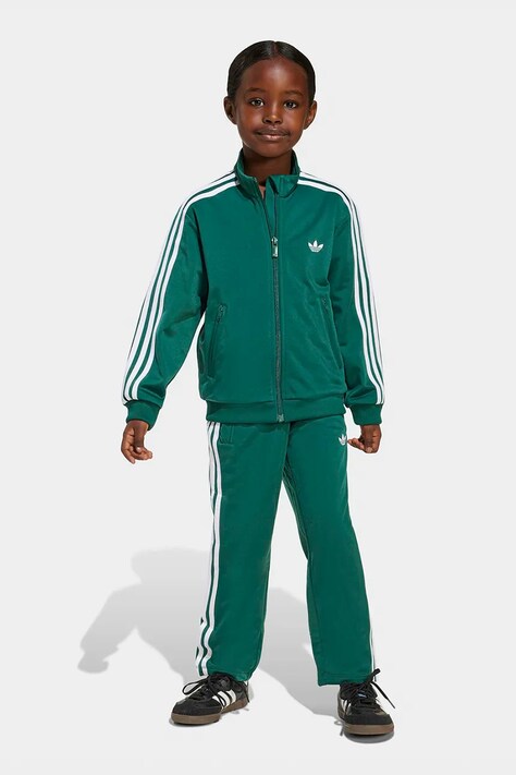 Παιδική φόρμα adidas Originals χρώμα: πράσινο, KD3296