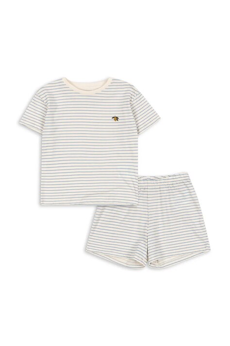 Konges Sløjd komplet bawełniany dziecięcy FAMO SET GOTS kolor niebieski KS104805