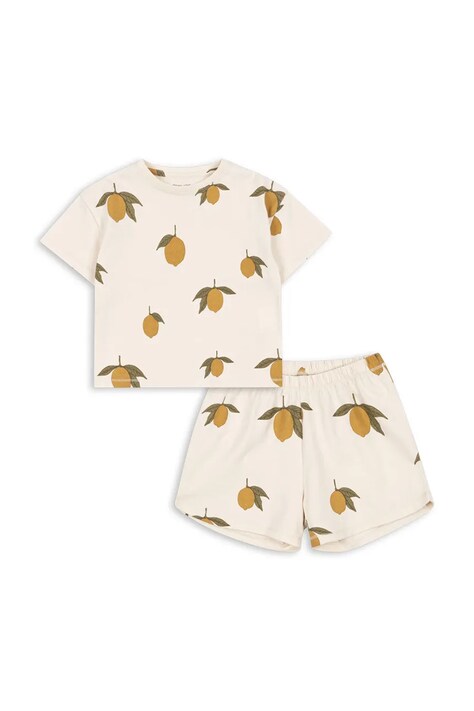 Konges Sløjd komplet dziecięcy LIN SET GOTS kolor beżowy KS104934