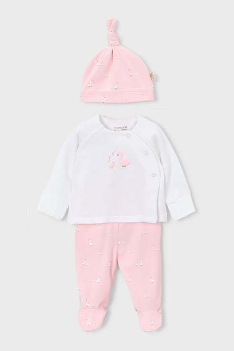 Mayoral Newborn komplet niemowlęcy kolor różowy 1506