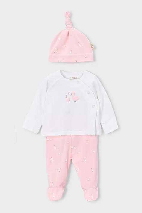 Mayoral Newborn compleu bebe culoarea roz, 1506