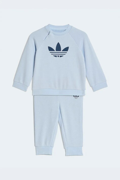 adidas Originals спортивный костюм для детей с хлопком голубой KD1042