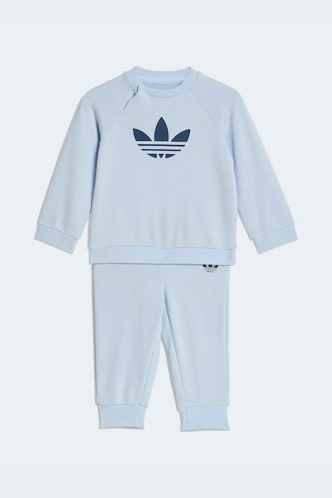 adidas Originals спортивный костюм для детей с хлопком голубой KD1042