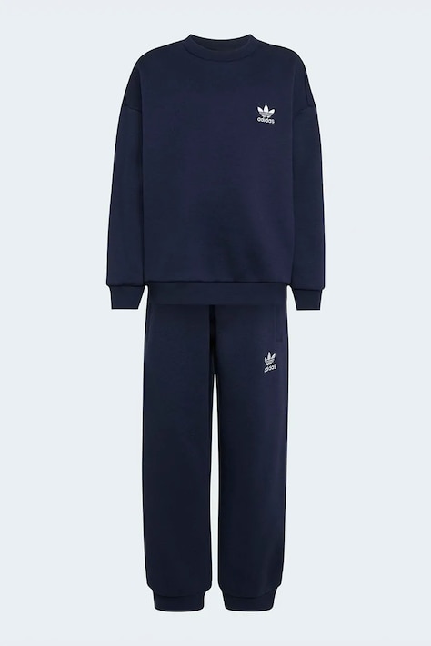 adidas Originals trenirka otroška z bombažem črna KF7516