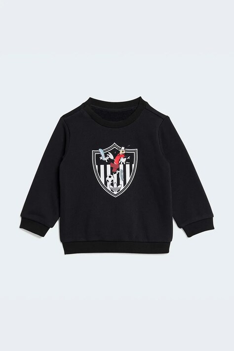 adidas Originals спортивний костюм дитячий з бавовною — SS26-DKK04B, чорний — фото 2