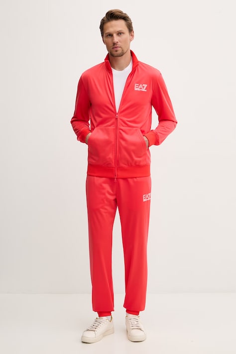 Анцуг EA7 Emporio Armani мъжки в червено AF12449.7M001320
