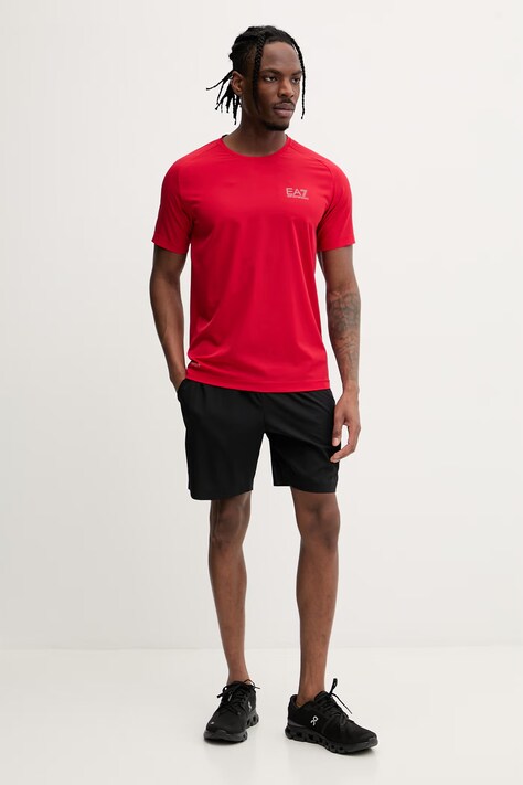 EA7 Emporio Armani komplet treningowy męski czerwony PNDDZ.8NPV03