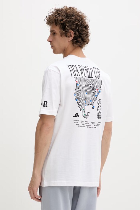 adidas komplet dresowy męski z bawełną niebieski KC0698