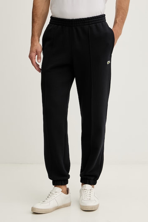 Lacoste spodnie dresowe męskie bawełniane granatowe XH1574