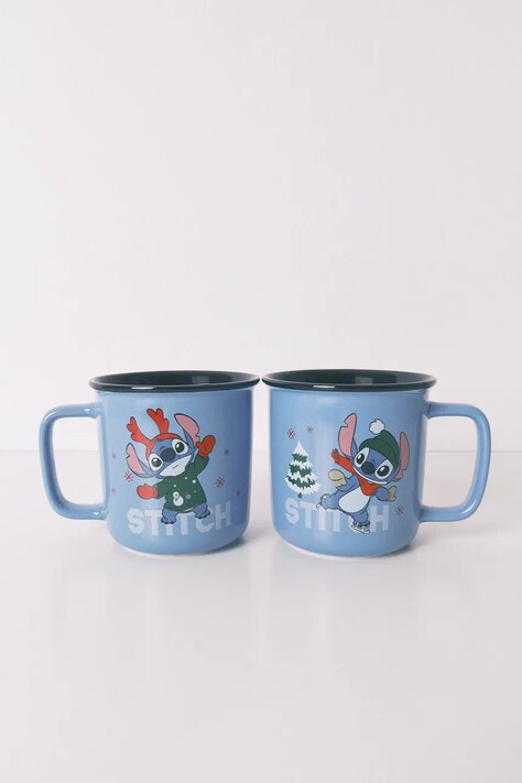 women'secret zestaw kubków LILO & STITCH 2-pack kolor niebieski 1372587