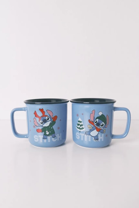 women'secret zestaw kubków LILO & STITCH 2-pack kolor niebieski 1372587