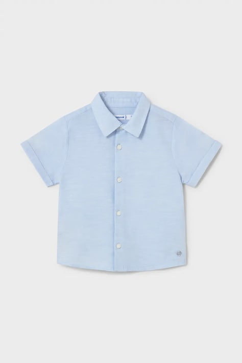 Детская рубашка с добавлением льна Mayoral 1112