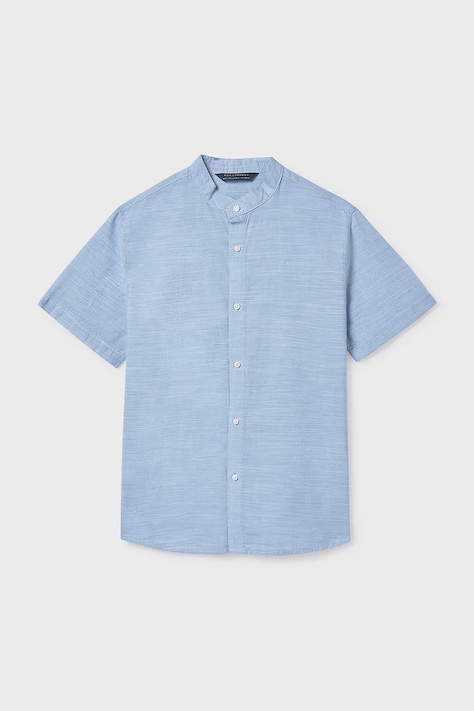 Mayoral koszula bawełniana dziecięca kolor niebieski 6171