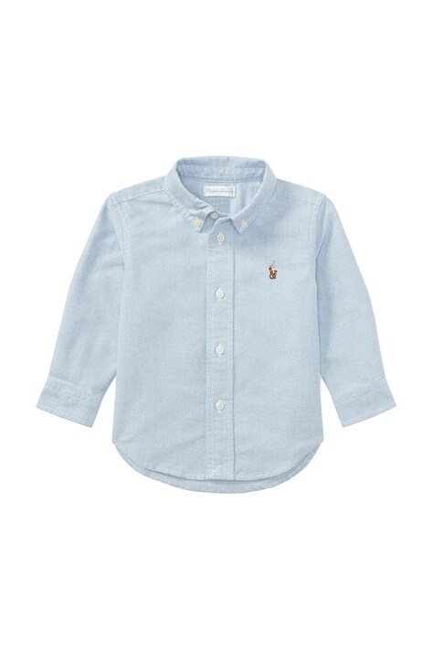 Polo Ralph Lauren košulja za djecu od pamuka plava 320677133002