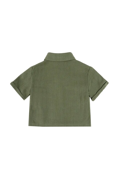 Дитяча сорочка з додаванням льону Donsje Brammie Shirt — фото 3