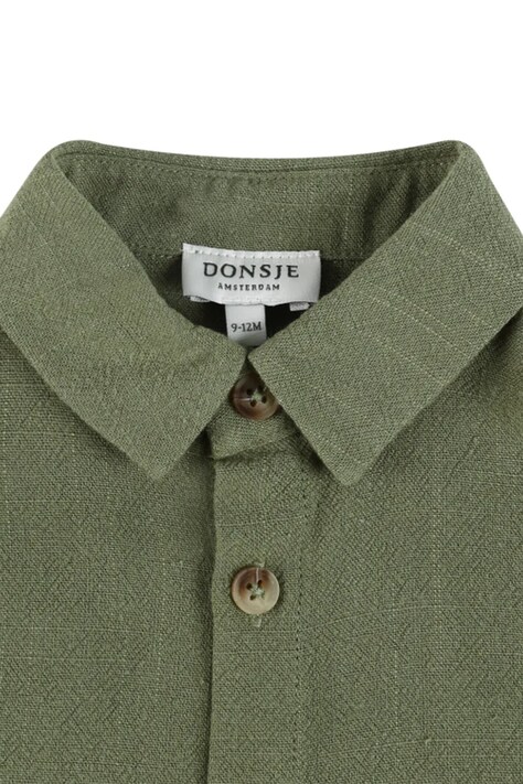 Дитяча сорочка з додаванням льону Donsje Brammie Shirt — фото 4