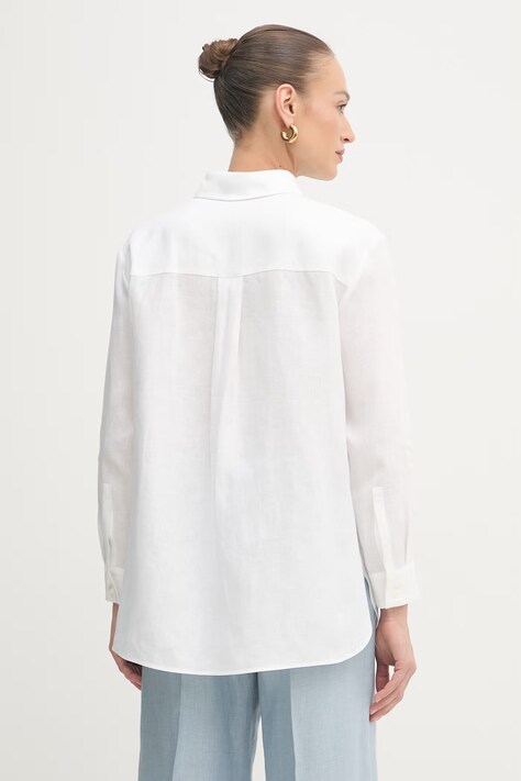 MM by Max Mara сорочка жіноча лляна FILO — фото 3
