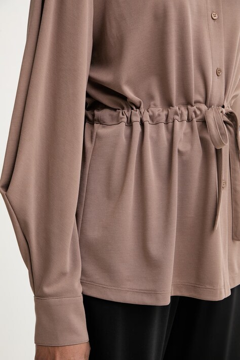 MM by Max Mara сорочка жіноча з модалем PASSO — фото 6