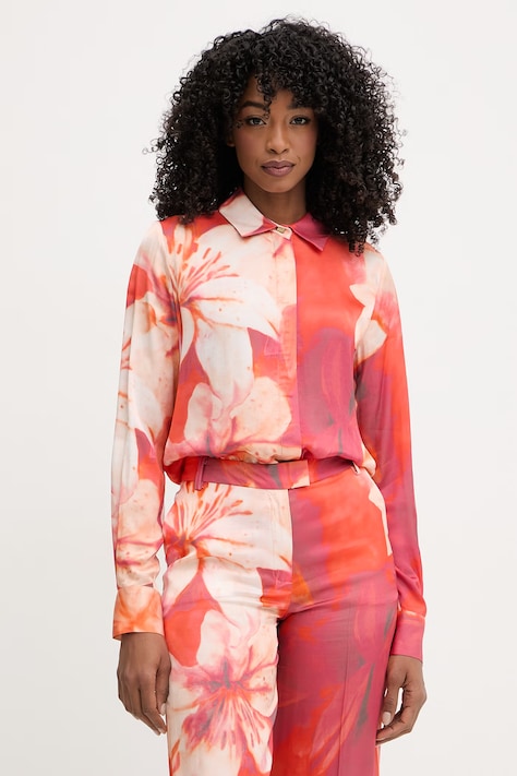Marciano by Guess košeľa dámska z viskózy MELISSA oranžová G6GH09 W1949