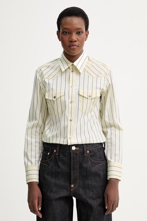 ZADIG&VOLTAIRE camicia in cotone donna colore beige WWSH02298