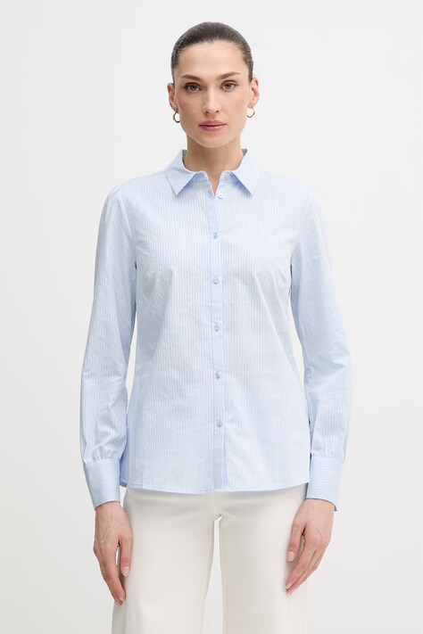 Хлопковая рубашка Pedro del Hierro regular классический воротник 6633451