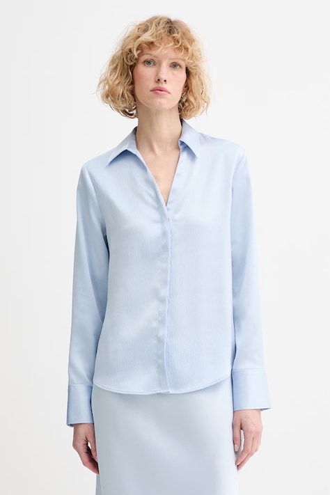 Calvin Klein košulja za žene plava LV044F129G