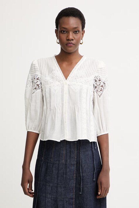 Twinset koszula damska beżowa 261TT2340