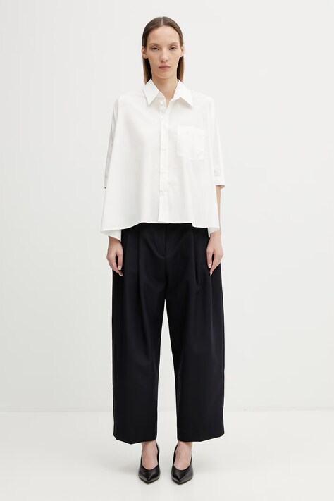 MM6 Maison Margiela сорочка жіноча бавовняна — фото 5