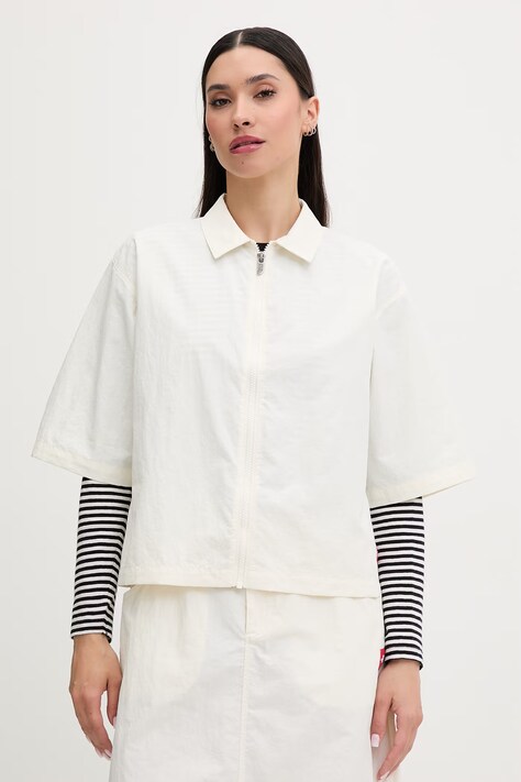 The North Face koszula damska beżowa gładka NF0A8FHBQLI1