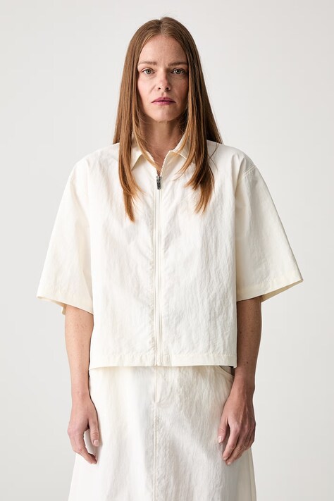 The North Face camicia da donna beige liscia NF0A8FHBQLI1