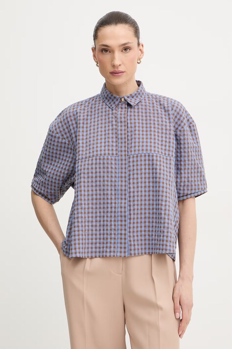 Sessun koszula damska niebieska 26210041