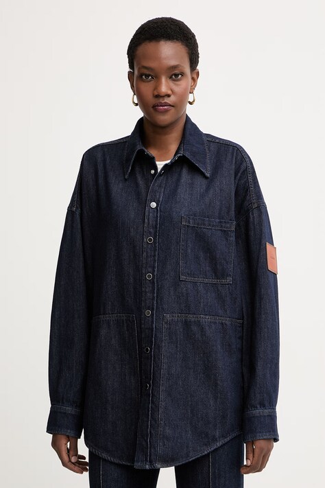 Missoni koszula damska jeansowa granatowa DS26SJ0N.BW00ZB