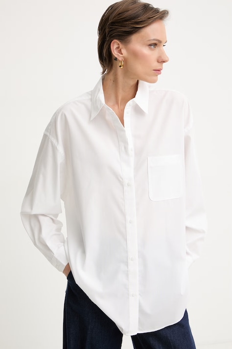 Armani Exchange сорочка жіноча — SS26-KDD0HR, білий — фото 4