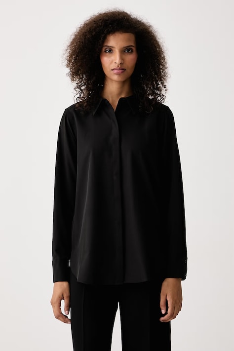 DKNY Koszula damska czarna gładka WYTN6751