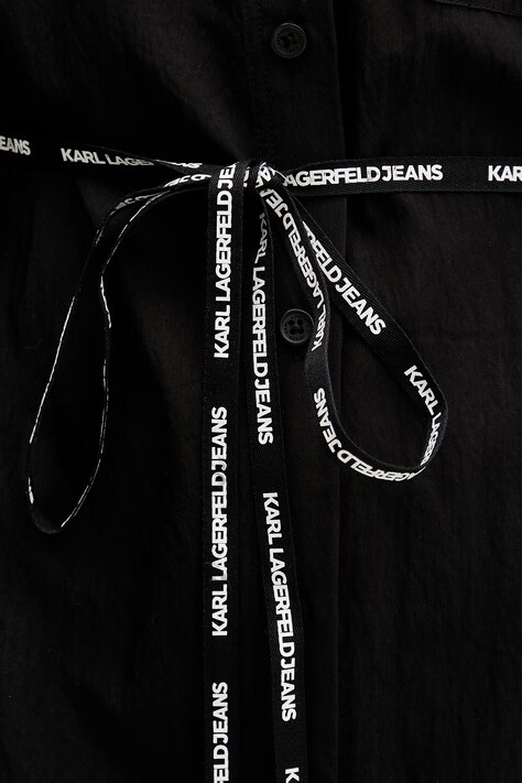 Сорочка Karl Lagerfeld Jeans — SS26-KDD0J5, чорний — фото 5