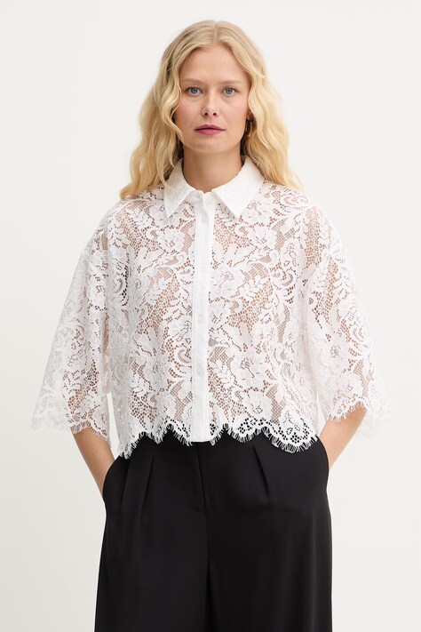 MICHAEL Michael Kors koszula damska biała MS64101KQ9