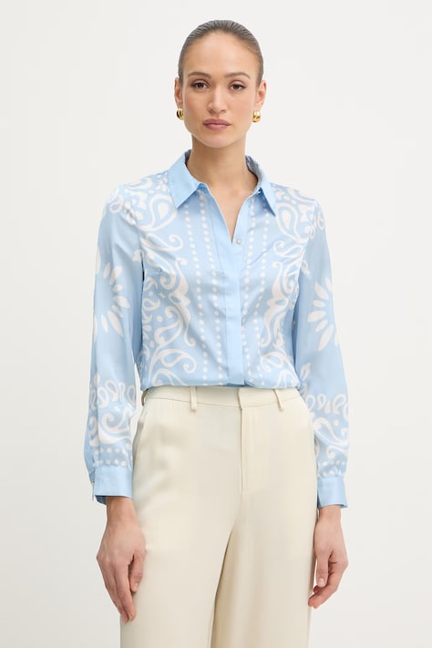 Morgan cămașă pentru femei albastră CMAUD