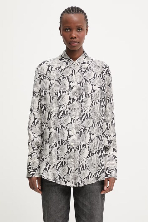 Anine Bing Bridget koszula damska beżowa A.07.12053