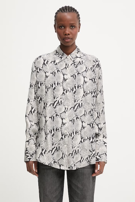 Anine Bing Bridget koszula damska beżowa A.07.12053