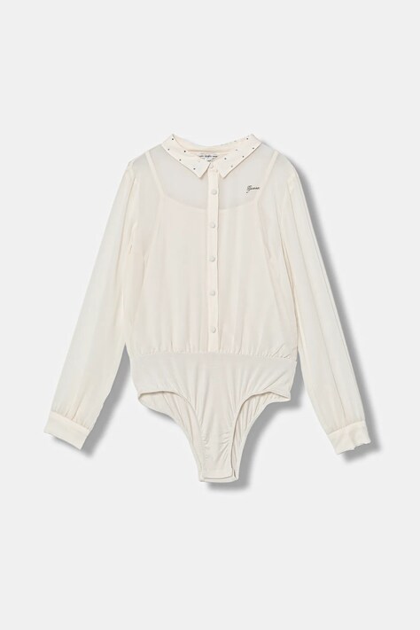 Guess koszula dziecięca kolor beżowy J6RH03 WA2T0