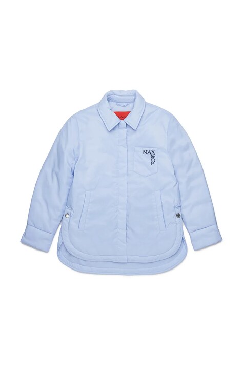 Παιδικό μπουφάν MAX&Co. MAXJ49F JACKET χρώμα: μπλε, MX0276