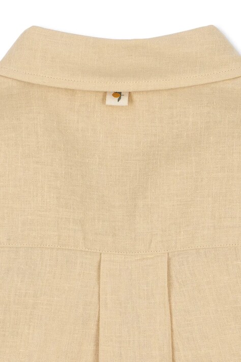 Дитяча лляна сорочка Konges Sløjd FRANZEN SS LINEN SHIRT — фото 4